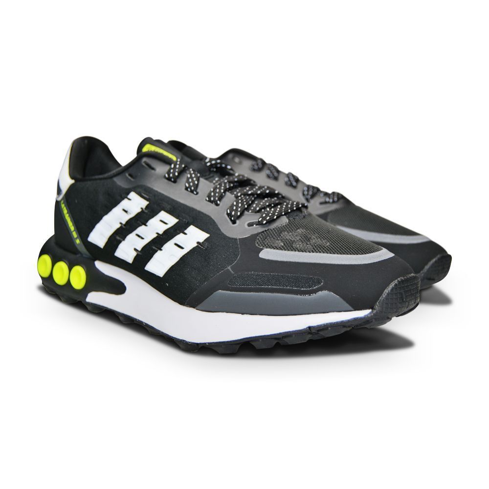 Juniors Adidas LA Trainer III J - FY7218 - Black White Volt