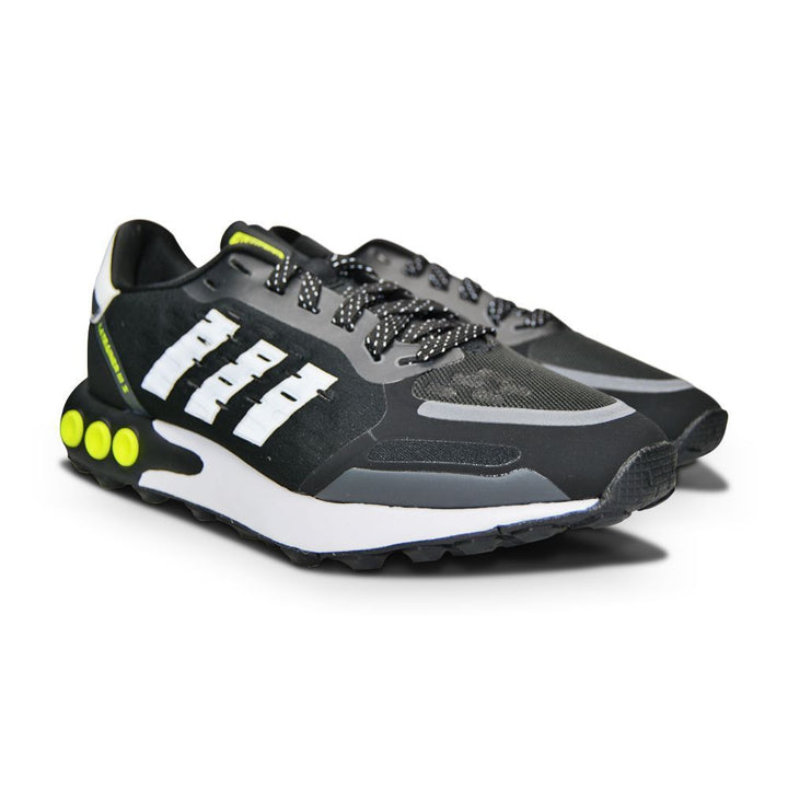 Juniors Adidas LA Trainer III J - FY7218 - Black White Volt