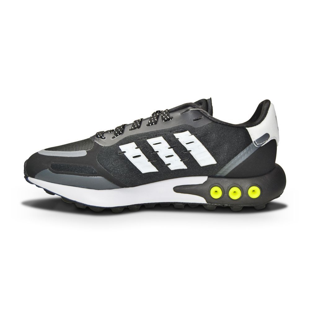 Juniors Adidas LA Trainer III J - FY7218 - Black White Volt