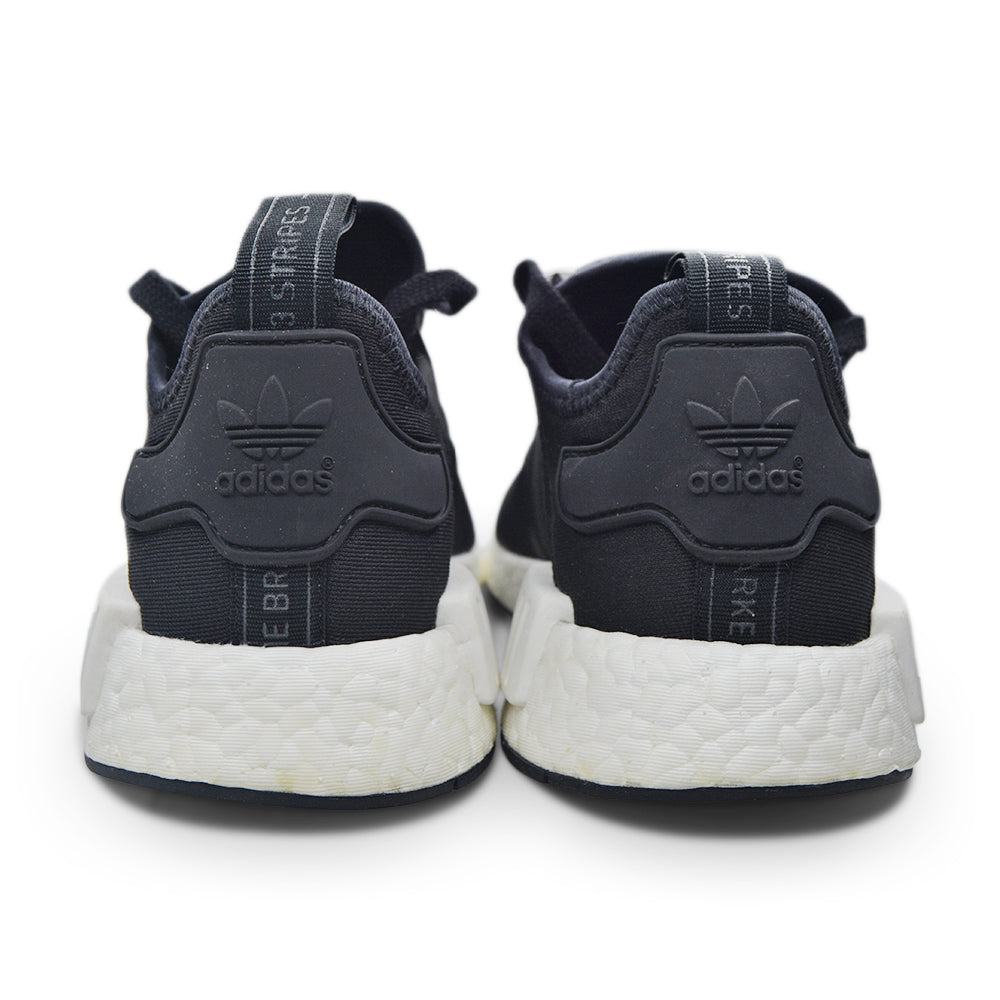 Juniors Adidas NMD_R1 J 'Core Black' - S80206 - Black White Trainers