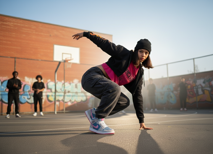 Air Jordan 1 Mid "Pink glow"