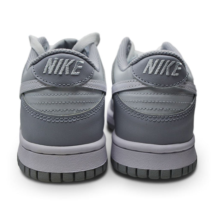 Juniors Nike Dunk Low (GS) "Two Toned Grey" DH9765 001 Pure Platinum White Grey