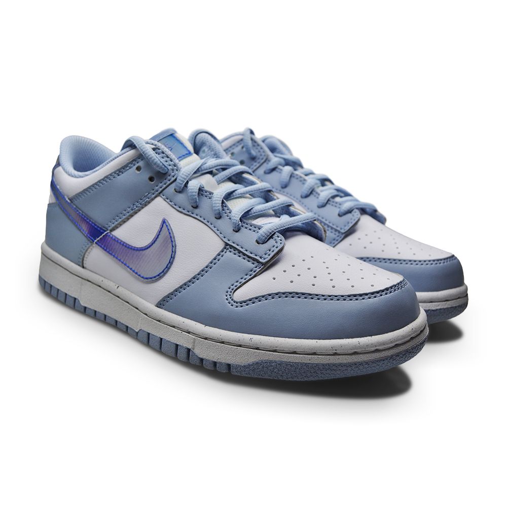 Juniors Nike Dunk Low NN (GS) KWE - FJ4668 400 - Blue Whisper White Hyper Royal