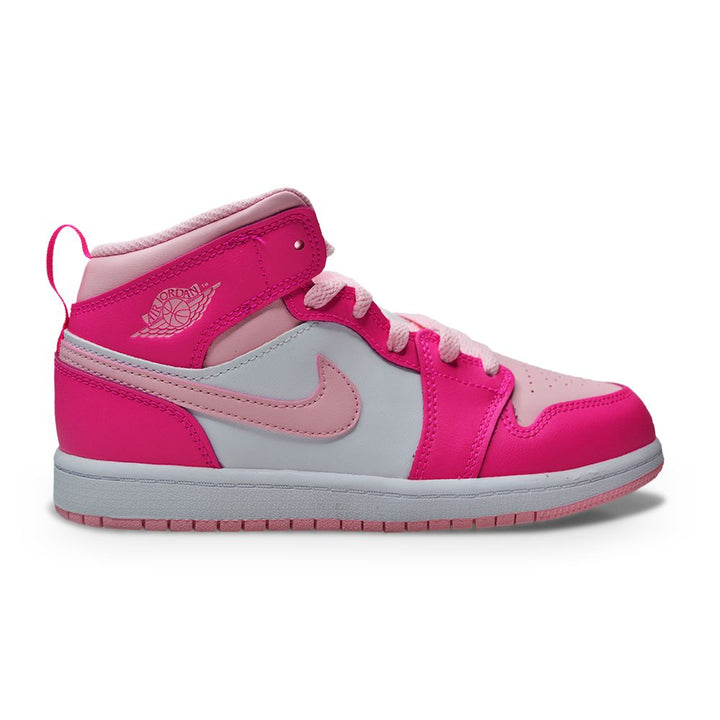 Juniors Nike Jordan 1 Mid (GS) "Fierce Pink"
