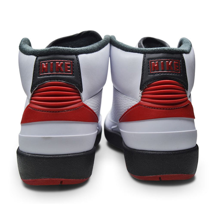 Juniors Nike Jordan 2 Retro (GS) - DX2591 106 - White Varsity Red Black