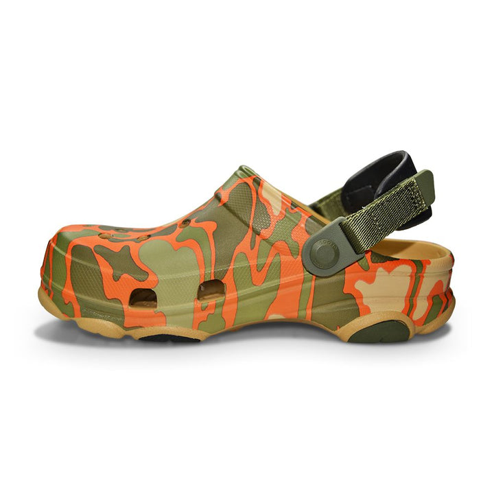 Kids All Terrain Crocs Camo Clogs - 208092 2UG - Camouflage