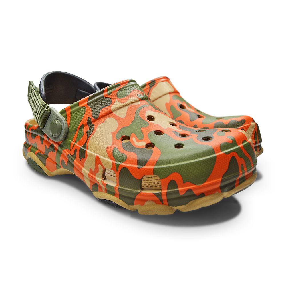 Kids All Terrain Crocs Camo Clogs - 208092 2UG - Camouflage