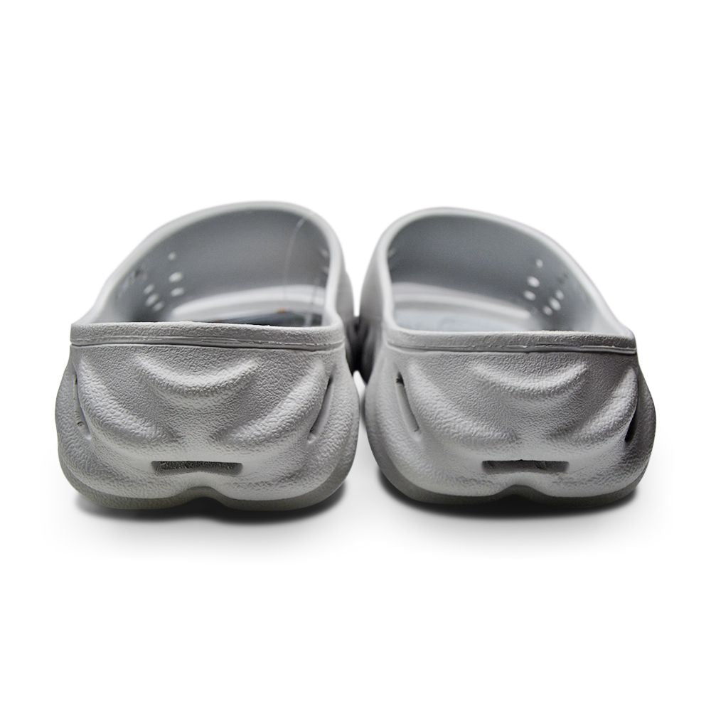 Mens Crocs Echo Slide Clogs - 209170-1FT - Grey