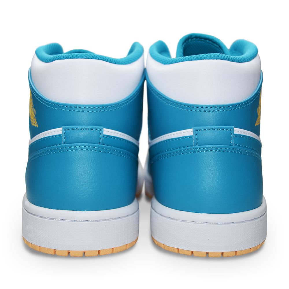 Mens Nike Air Jordan 1 Mid "Aquatone"