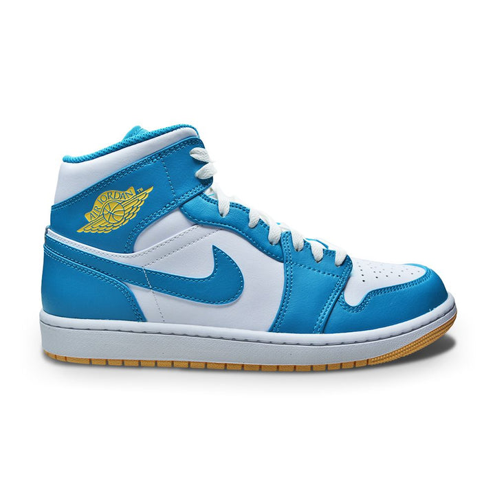 Mens Nike Air Jordan 1 Mid "Aquatone"
