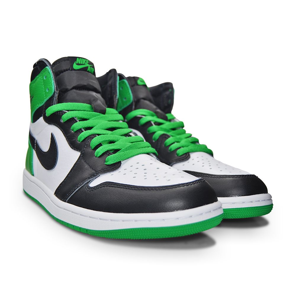 Mens Nike Air Jordan 1 Retro High OG - DZ5485 031 - Black "Lucky Green" White