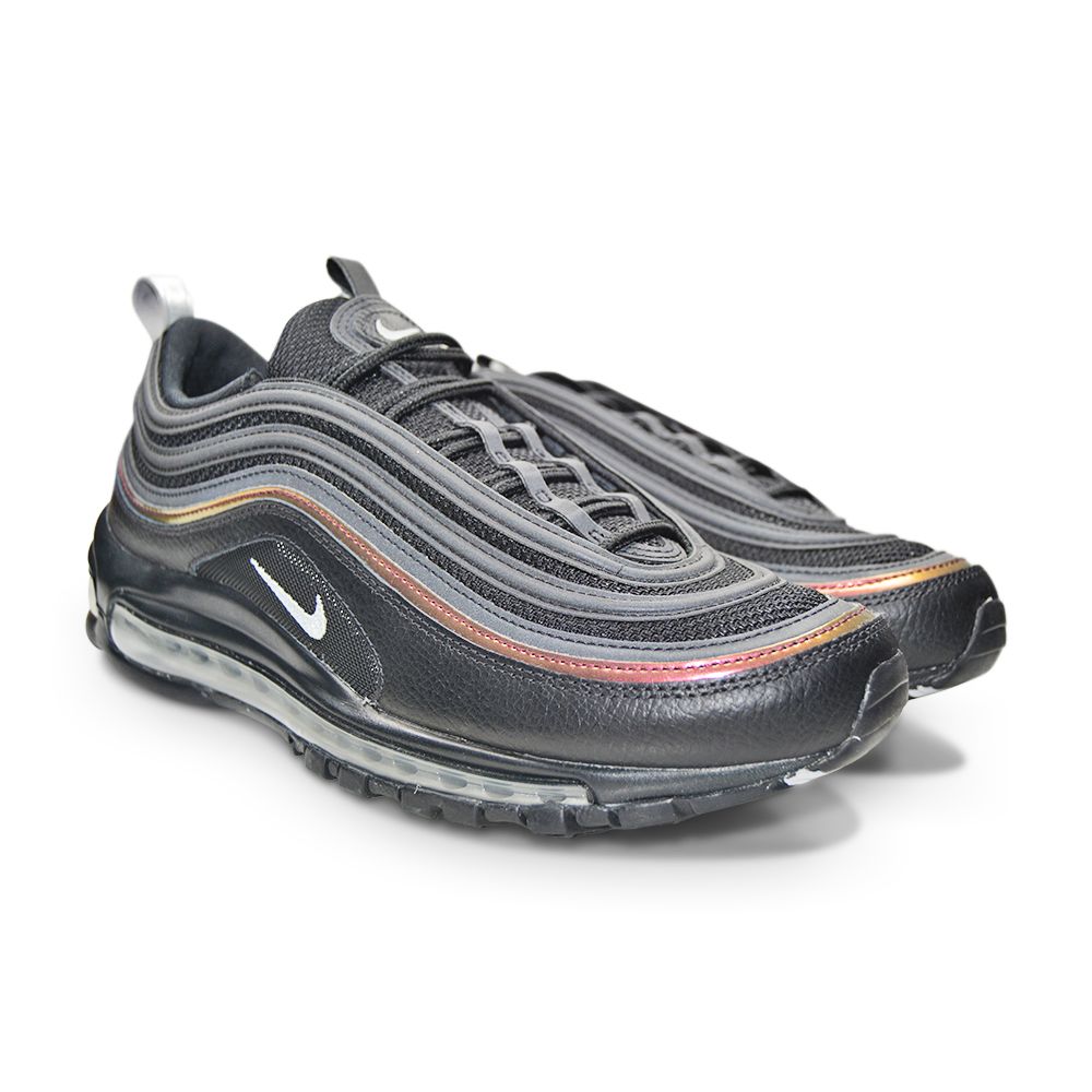 Mens Nike Air Max 97 - FD0655 001 - Black Wolf Grey Picante Red