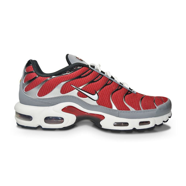Mens Nike Tuned 1 Air Max Plus TN 'Team Red Cool Grey'