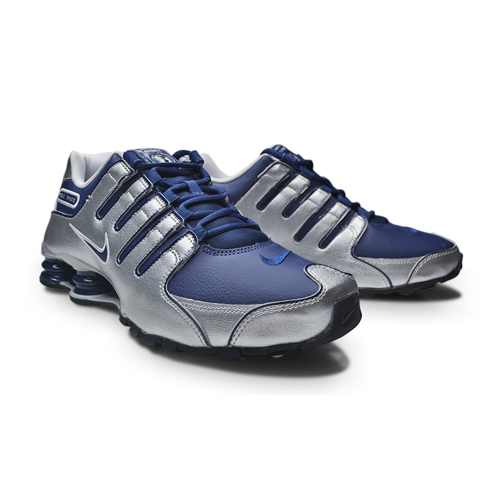 Nike Shox NZ "Midnight Navy/ Black Metallic Silver"