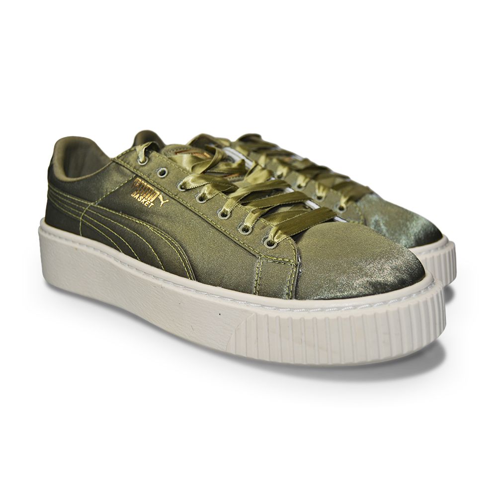 Puma Basket Platform Satin