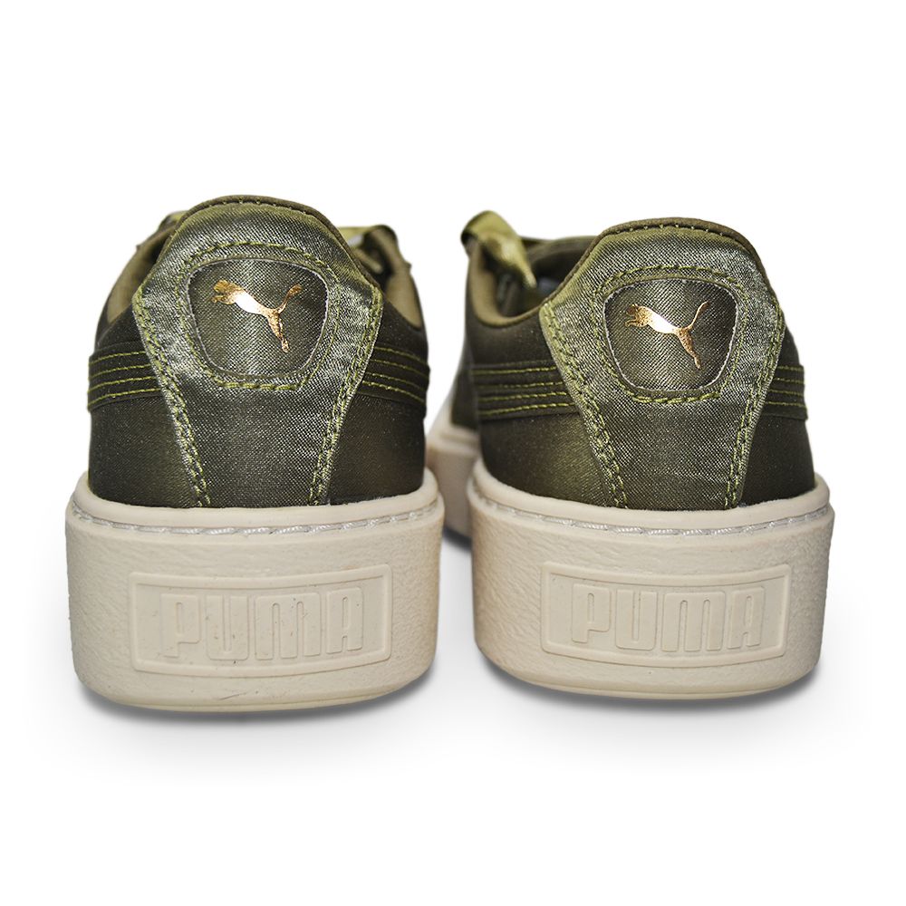 Puma Basket Platform Satin