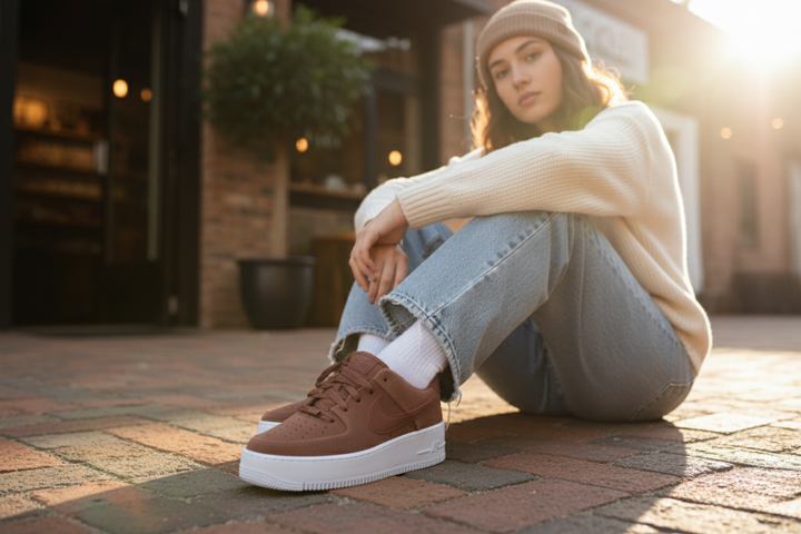 Women's Air Force 1 Sage Low "Dark Pink"