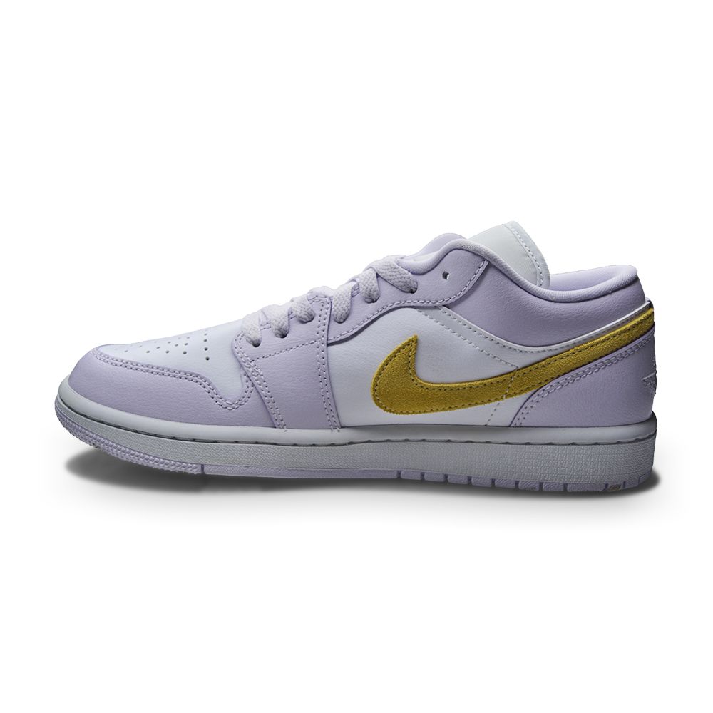 Women's Nike Air Jordan 1 Low - DC0774 501 - Barely Grape Lemon Wash White