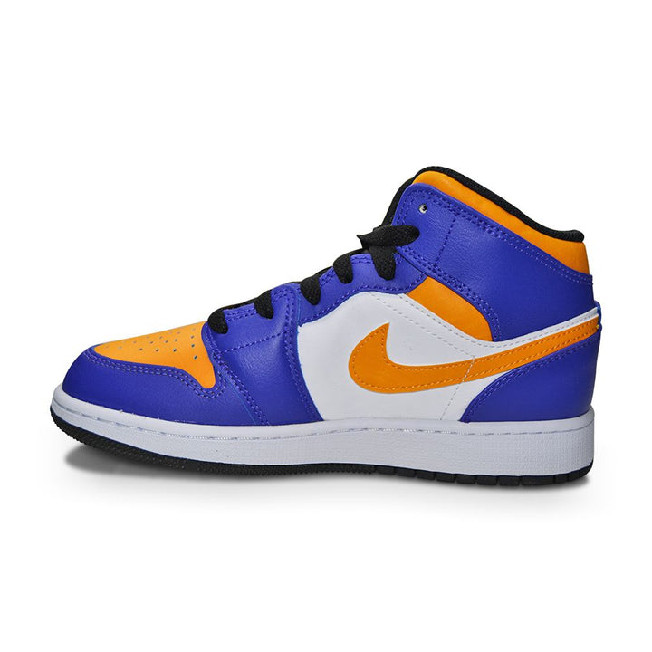 Nike Air Jordan 1 Mid (GS) 'Lakers'