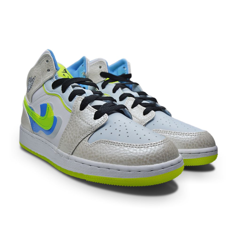 Nike Air Jordan 1 Mid SE "Warped Swoosh"