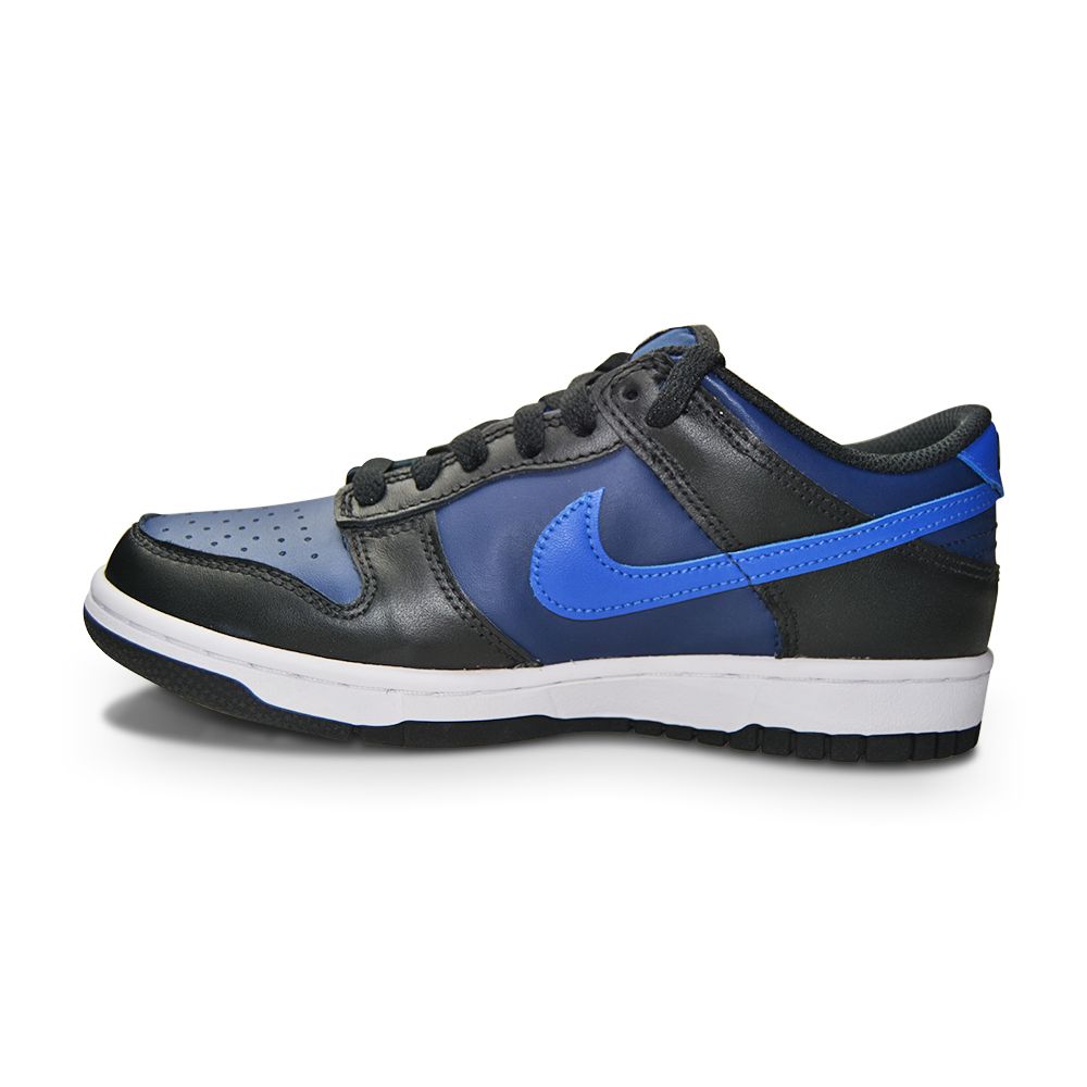 Juniors Nike Dunk Low (GS)  - DH9765 402-  Midnight Navy Game Royal Black
