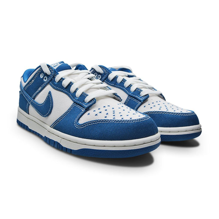 Mens Nike Dunk Low Retro - DV0834 101 - Summit White Industrial Blue