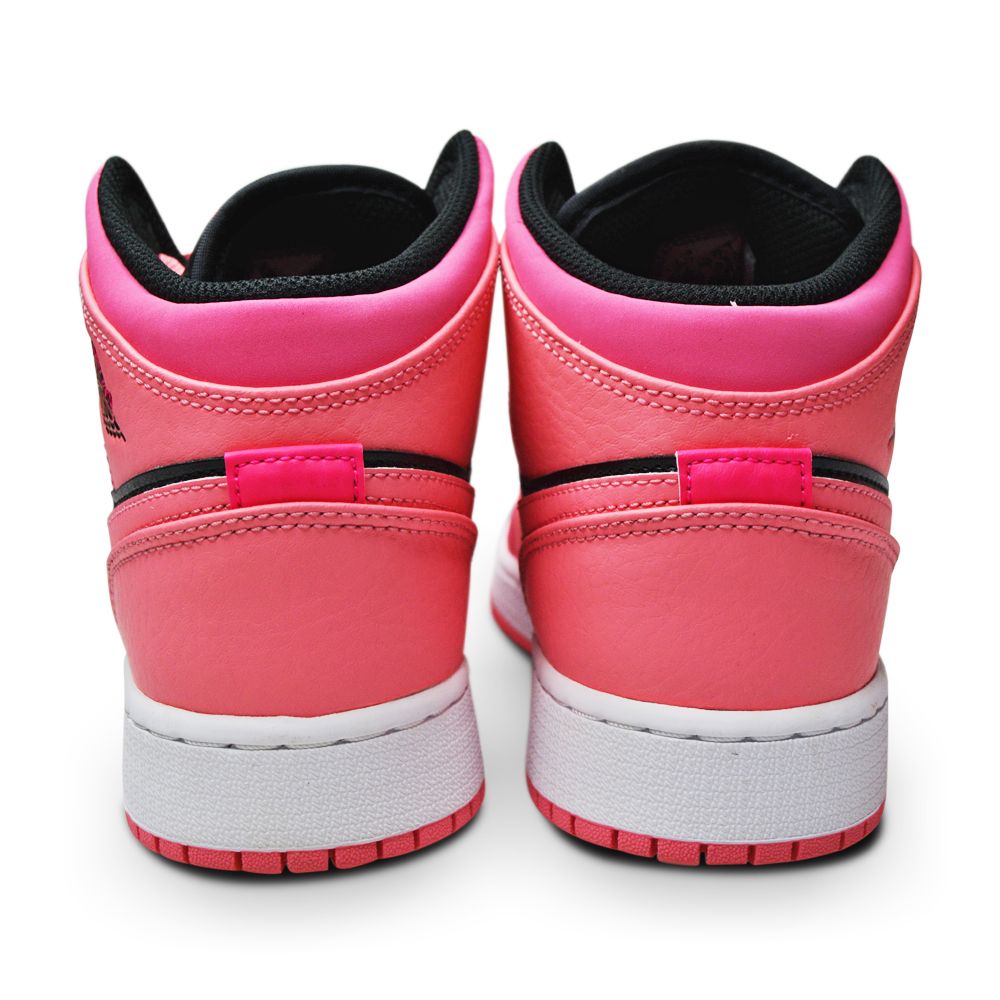 Juniors Nike Air Jordan 1 Mid - 554725 662- Coral Chalk Pinksicle