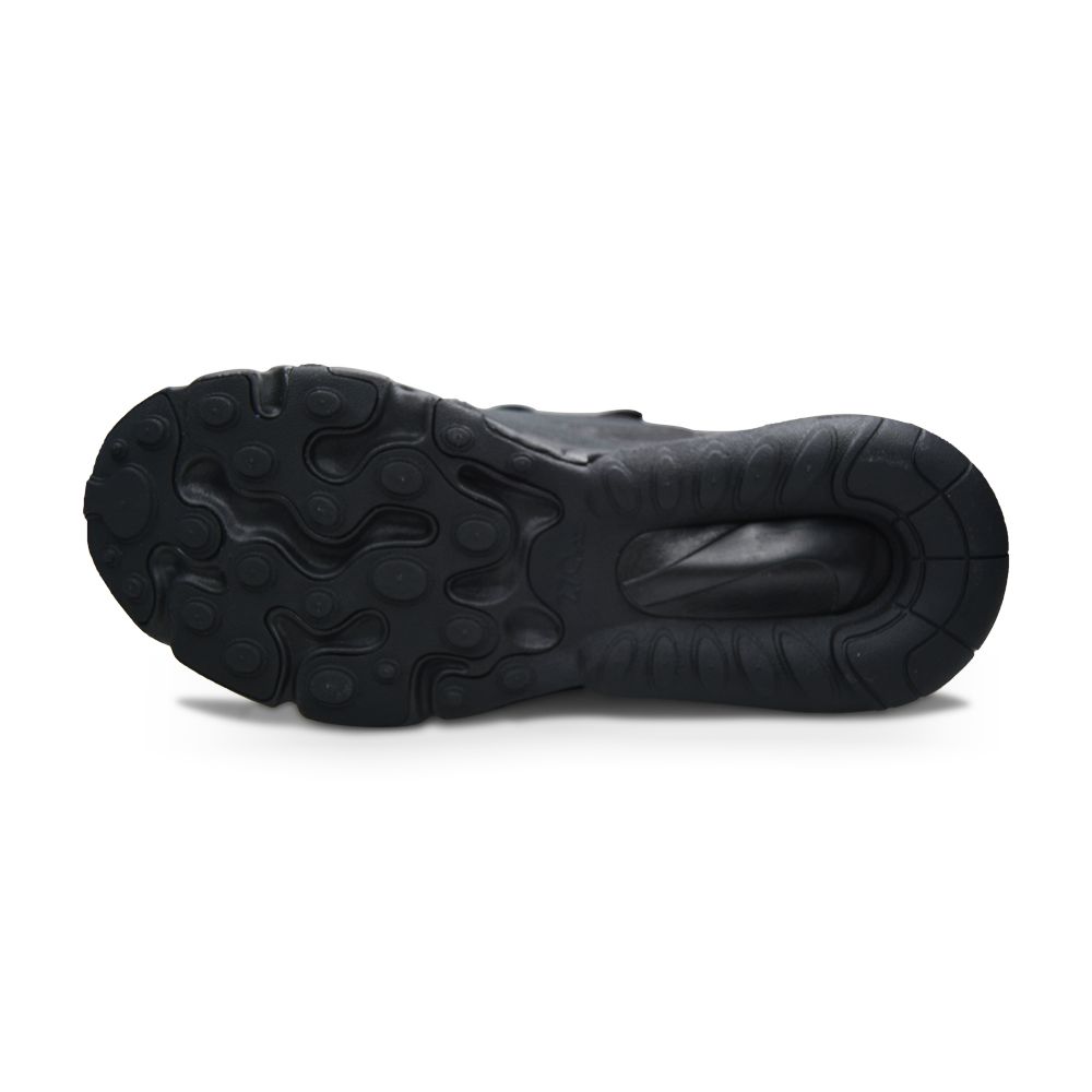 Juniors Nike Air Max 270 React (GS) BQ0103 004 Triple Black Back to School shoes