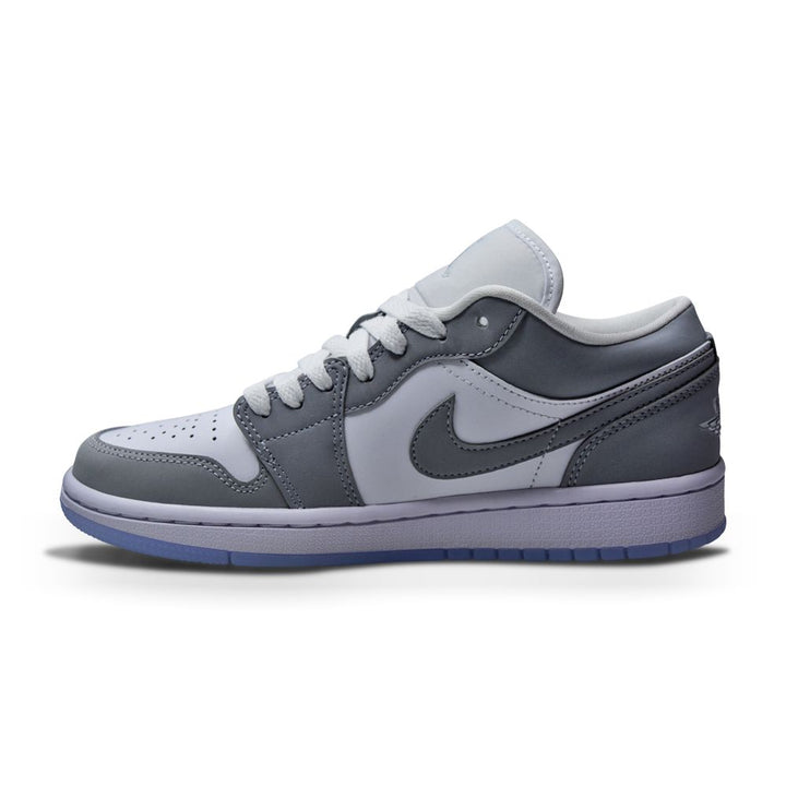 Women's Nike Air Jordan 1 Low - DC0774 105 - White Wolf Grey Aluminium