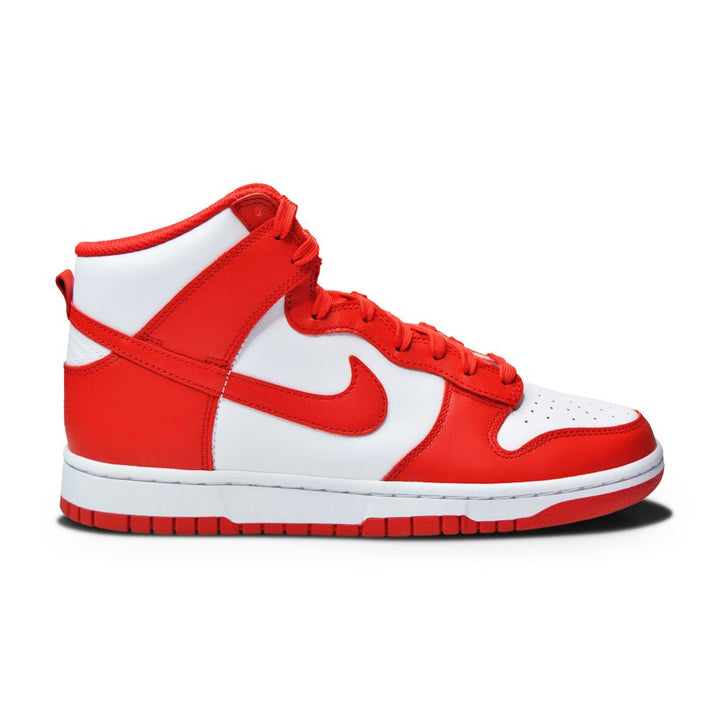 Mens Nike Dunk High Retro - DD1399 106 - White University Red