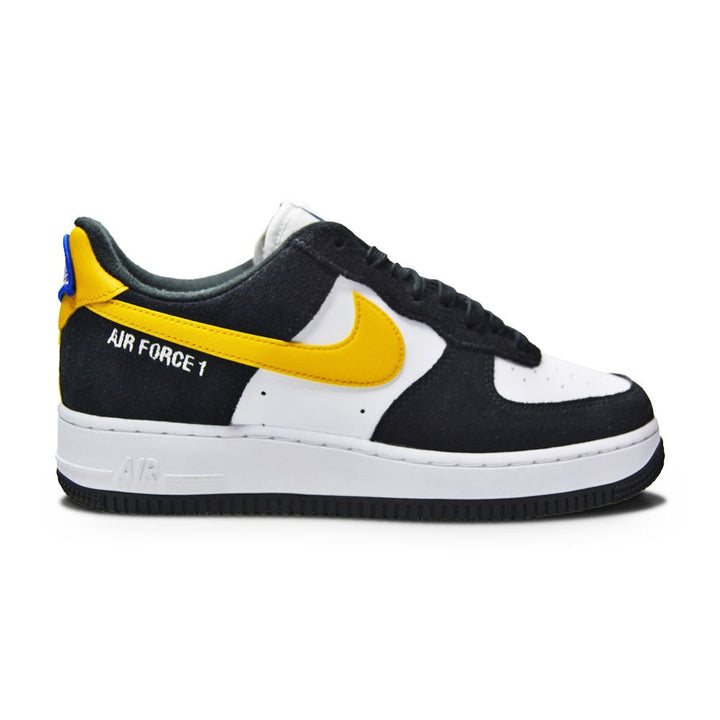 Mens Nike Air Force 1 '07 LV8 - DH7586 002 - Black Dark Sulfur White Black