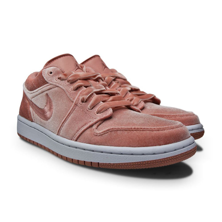 Womens Nike Air Jordan 1 Low SE - DQ8396 600 - Rust Pink White