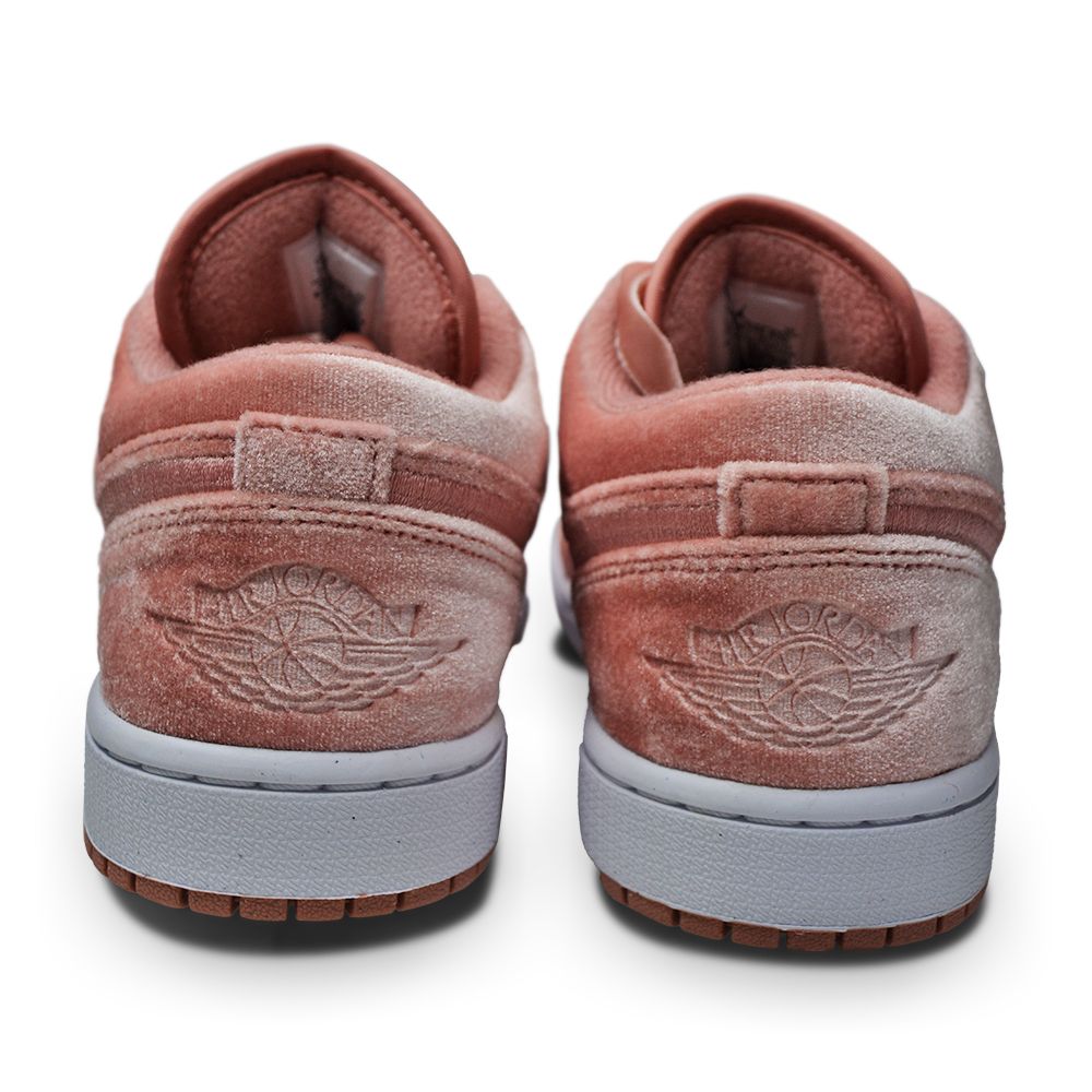 Womens Nike Air Jordan 1 Low SE - DQ8396 600 - Rust Pink White