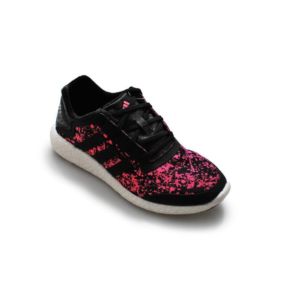 Womens Adidas Pure boost W Q4 - M21406 - PINK BLACK-Womens-Adidas-Adidas Brands, Boost, Running Footwear-sneakers Foot World