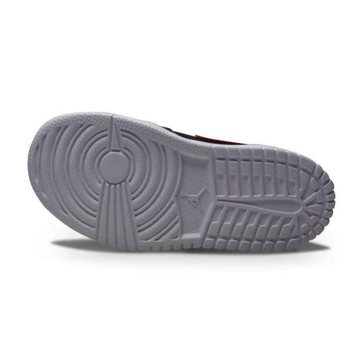 Infants Nike Jordan 1 Mid ALT (TD) - AR6352 074 - Black Gym Red White-Infant's Footwear, Jordan *Rare*, Jordan Brands, Toddlers (4-9.5)-Foot World UK