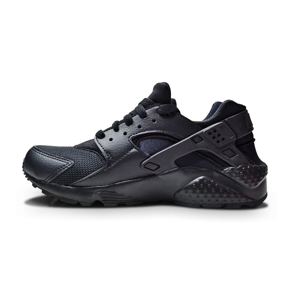 Juniors Nike Air Huarache Run (GS) - 654725 016 - Black Black-Juniors-Nike-Nike Air Huarache Run-sneakers Foot World