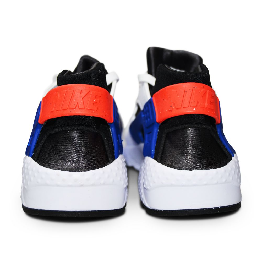 Juniors Nike Air Huarache Run (GS) - DQ0975 100 - White Bright Crimson-Juniors-Nike-Nike Air Huarache Run-sneakers Foot World
