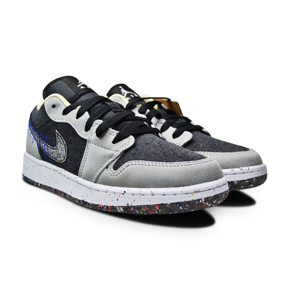 Juniors Nike Air Jordan 1 Low SE (GS) - DM4690 001 - LT Smoke Grey Multicolor-Juniors-Nike-Nike Air Jordan 1 Low SE-sneakers Foot World