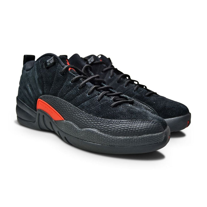 Juniors Nike Air Jordan 12 Retro Low BG - 308305 003 - Max Orange Anthracite-Juniors-Nike-886549786519-sneakers Foot World