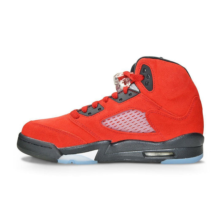 Juniors Nike Air Jordan 5 Retro (GS) "Raging Bull" - 440888 600 - Varsity Red Black White-Footwear Kids, Jordan, Jordan *Rare*, Jordan Brands, Junior Footwear, Juniors (3-6), Kids, New Arrivals, Nike Junior Footwear-Foot World UK