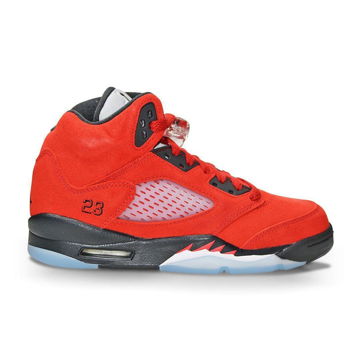 Juniors Nike Air Jordan 5 Retro (GS) "Raging Bull" - 440888 600 - Varsity Red Black White-Footwear Kids, Jordan, Jordan *Rare*, Jordan Brands, Junior Footwear, Juniors (3-6), Kids, New Arrivals, Nike Junior Footwear-Foot World UK