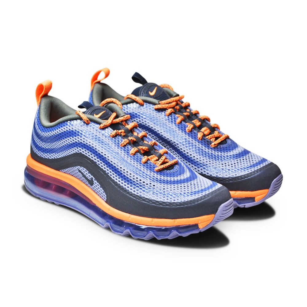 Juniors Nike Air Max 97-2013 HYP (GS) - 631753 500 - Iron Purple Dark Obsdn Org-Juniors-Nike-Air Max 97-091208698700-sneakers Foot World