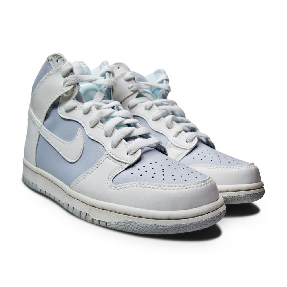 Juniors Nike Dunk High (GS) - DB2179 107 - Summit White Pure Platinum-Juniors-Nike-Nike Dunk High-sneakers Foot World
