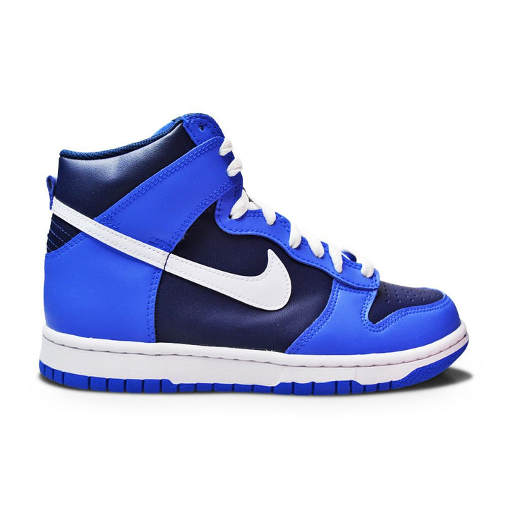 Juniors Nike Dunk High (GS) - DB2179 400 - Medium Blue White-Juniors-Nike-Nike Dunk High-sneakers Foot World