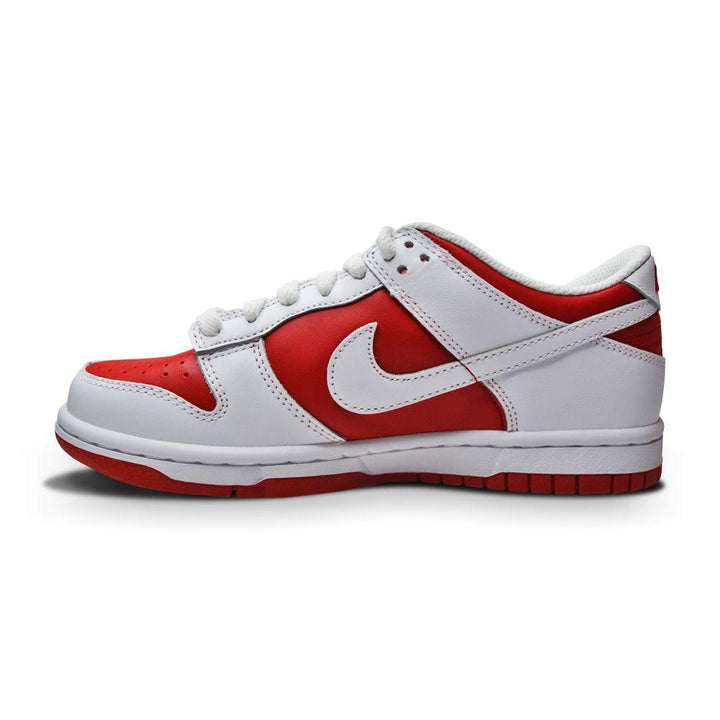Juniors Nike Dunk Low (GS) - CW1590 600 - University Red White-Dunk, Junior Footwear, Nike, Nike Brands, Nike Junior Footwear-Foot World UK