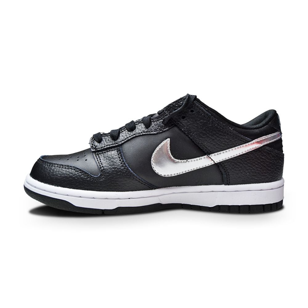 Juniors Nike Dunk Low (GS) - Dc9560 001- Black Chrome Iron Grey White-Juniors-Nike-sneakers Foot World