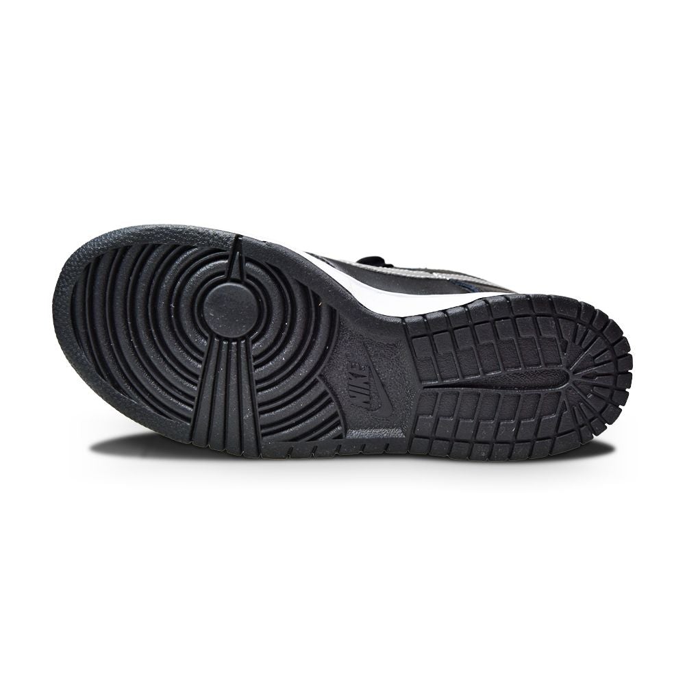 Juniors Nike Dunk Low (GS) - Dc9560 001- Black Chrome Iron Grey White-Juniors-Nike-sneakers Foot World