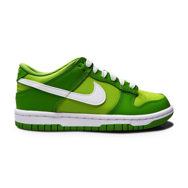 Juniors Nike Dunk Low (GS) - DH9765 301- Chlorophyll Vivid Green White-Juniors-Nike-Nike Dunk Low-sneakers Foot World