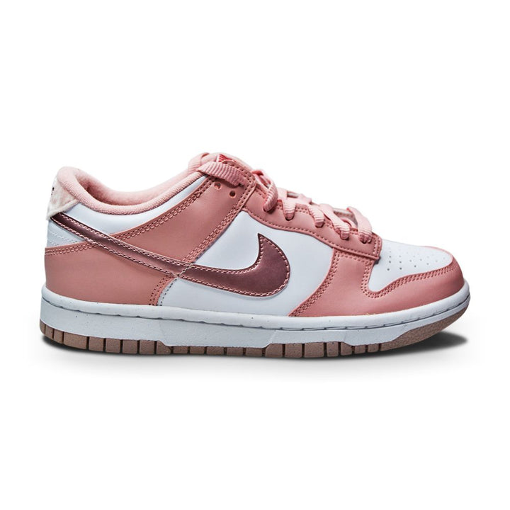Juniors Nike Dunk Low (GS) - DO6485 600 - Pink Glaze White-Juniors-Nike-Foot World