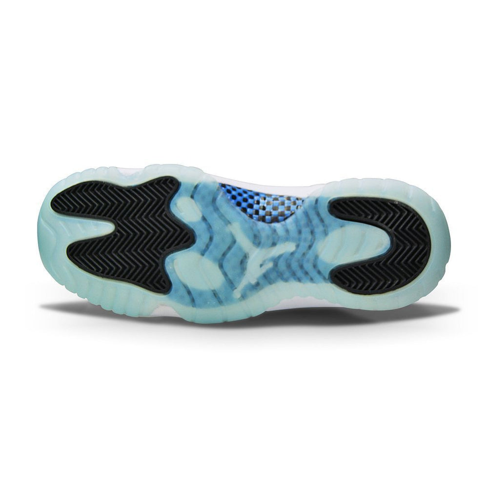 Juniors Nike Jordan 11 Retro Low (GS) - 528896 117 - White Legend Blue White Black-Jordan, Jordan *Rare*, Jordan 11, Jordan Brands, Junior Footwear, Juniors (3-6), New Arrivals-Foot World UK